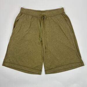 Daniel Buchler Cotton Blend Lounge Shorts Sleep Wear Green Size Small NWOT